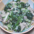 もりけ's cooksnap of when they made 豚ほうれん草.