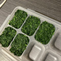 まいもぐ2020's cooksnap of when they made 離乳食　後期　ほうれん草の冷凍ストック.