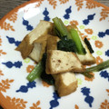 みりん調味料's cooksnap of when they made 麺つゆで！小松菜と厚揚げのごま油炒め浸し.