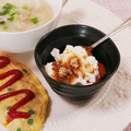 クックHG9V8Y☆'s cooksnap of when they made 離乳食後期～柿のヨーグルト和え.