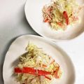 ♡まーちゃん♬'s cooksnap of when they made ５分で簡単！キャベツのやみつきサラダ.