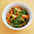 ★ぴよぴよ501★'s cooksnap of when they made ちくわとピーマンのめんつゆ炒め.