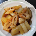 ＭＩ−ＳＡＮ's cooksnap of when they made レンジで簡単!ちくわと大根の煮物.