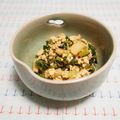 バカリャウ's cooksnap of when they made 絶品♡母の味☆大根の葉と豆腐の味噌炒り煮.