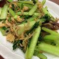 ぴかるこ☆'s cooksnap of when they made 常備菜に！小松菜としらす、油揚げの炒め物.