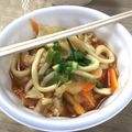 たかてら家's cooksnap of when they made 身体が温まる生姜たっぷりあんかけうどん.