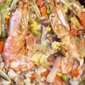NKTNMMK's cooksnap of when they made フライパンで簡単♪お手軽♪海鮮パエリア♪.
