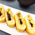 Ｅｍｉｙ's cooksnap of when they made 海苔の佃煮とチーズの卵焼き♡.