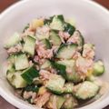 あいちん８３'s cooksnap of when they made こどもも喜ぶ!!きゅうりのサラダ.