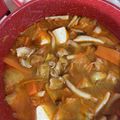 猫のミイヤ's cooksnap of when they made * ひとり鍋でも美味しい❤豚キムチ鍋 *.