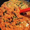 rik_piyo's cooksnap of when they made 挽肉の濃厚トマトクリームスパゲティ.