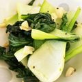 あんぱん22's cooksnap of when they made チンゲン菜と塩ニンニク炒め.