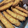 真観子さん's cooksnap of when they made 卵無し◇おからビスコッティ☆みそ＆ごま.