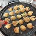 otenbayume's cooksnap of when they made 卵なし！カリふわとろ〜りたこ焼き.