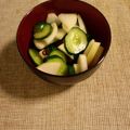 ぷーさんとぴぐれっと's cooksnap of when they made 即席★おしんこ.