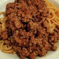 EmikoT's cooksnap of when they made 基本のスパゲッティ・ボロネーゼ.