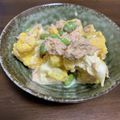 RI☆RI's cooksnap of when they made カリフラワーとスナップエンドウのサラダ♪.