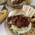 papikun's cooksnap of when they made ケンタッキーのチキンカツサンド♫.