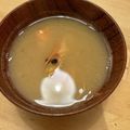 makikost's cooksnap of when they made 海老の頭で♪美味しい海老出汁の味噌汁.