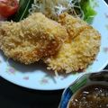 masaetsu's cooksnap of when they made りんごと玉ねぎソースのチキンカツ.