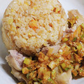 まやしゅうまま's cooksnap of when they made 炊飯器で簡単♪炒飯とよだれ鶏プレート.