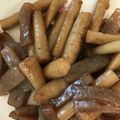 かずくん☆'s cooksnap of when they made ご飯がすすむ・ごぼうとこんにゃくの炒め煮.