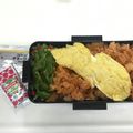 kkmkn's cooksnap of when they made チキンライス弁当.
