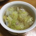 北京パンダ's cooksnap of when they made 満腹☆白菜と豚バラの春雨スープ(鍋).