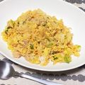 乙川日奈's cooksnap of when they made 豚キムチチャーハン.