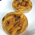 そらいろ猫's cooksnap of when they made 柿と胡桃のスイーツトースト.