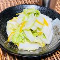 料理男子部🍻's cooksnap of when they made 刻みゆず入り白菜のお浸し.