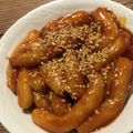 Yokchina's cooksnap of when they made 簡単＊もちもち旨辛♡手作りトッポギ♡.