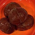 kenyang's cooksnap of when they made 栗の渋皮煮.