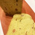 クックTWSQJ6☆'s cooksnap of when they made HB早焼き♪甘納豆入り★抹茶ミルク食パン.