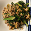 ベティ３'s cooksnap of when they made ご飯欲しい。ほうれん草と挽き肉カレー炒め.