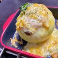 ♪Key♪'s cooksnap of when they made 玉ねぎの丸ごとグラタン♪.