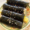 バウチャン's cooksnap of when they made コマキンパ（ミニキンパ）꼬마김밥.