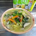 向日葵111's cooksnap of when they made フライパンラ王.