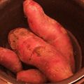 kinako10's cooksnap of when they made ほくほく♡しっとり 炊飯器で焼き芋.