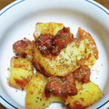 飲んだくれよーちゃん's cooksnap of when they made 焼き鳥の缶詰で簡単マヨじゃが炒め.