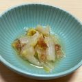もちょこ。's cooksnap of when they made 100円以下で作る白菜のおひたし.