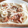 みぽぴぽ's cooksnap of when they made 簡単♪ちくわパン風トースト.
