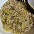 Stacieee's cooksnap of when they made 生姜が香る！白菜のそぼろ煮.
