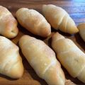 となりのあこたん's cooksnap of when they made HBで簡単！ふんわりサクッと塩パン♡.