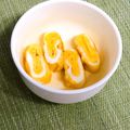 おもちまるとシャルル's cooksnap of when they made 離乳食後期〜普通の卵焼き☆手づかみ食べも.