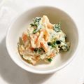 クック6U7INU☆'s cooksnap of when they made 子どもと一緒に☆ほうれん草の白和え.