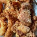 おおミー's cooksnap of when they made 簡単！まっすぐサクサク卵なし＊エビフライ.