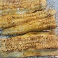 もりなみ's cooksnap of when they made 生の穴子の開きを美味しく白焼きにする.