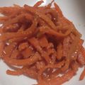 ヨシヨッシー's cooksnap of when they made めちゃ美味しい！簡単人参と明太子きんぴら.