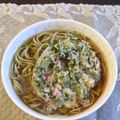 スタイリッシュママ's cooksnap of when they made 春菊天そば♪.